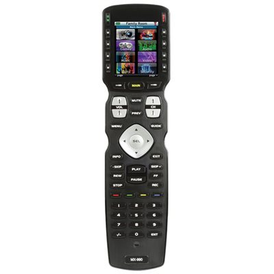 URC IR / RF Hard Button Remote with Color LCD