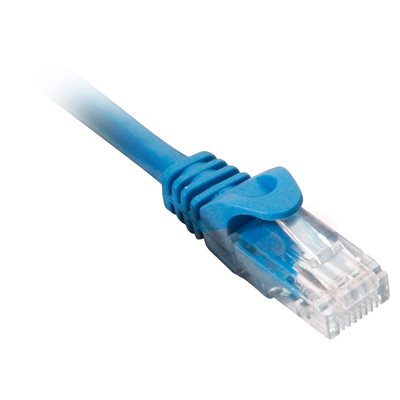 Quest 2' Cat 6 Patch Cable Booted (blue)