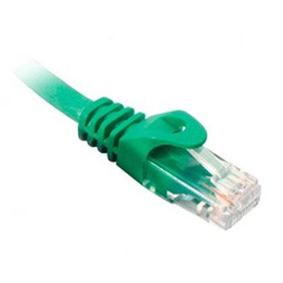 Quest 5' Cat 6 Patch Cable Booted (green)