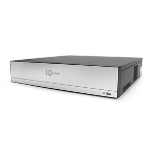 IC RealTime 16 Channel 2U 4K NVR - Supports 8MP Resolution - 200Mbps throughput - HDMI up to 48TB
