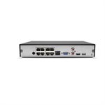 IC Realtime 8 Channel 1U NVR - Integrated 8 Port POE Switch(NVR-EG08POE-1U4K1-3TB)