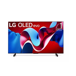 LG 42” 4K OLED evo C4 Smart TV 120Hz, HDR