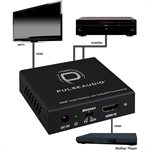 PulseAudio HDMI Audio Extractor with Dolby DTS Downmixing