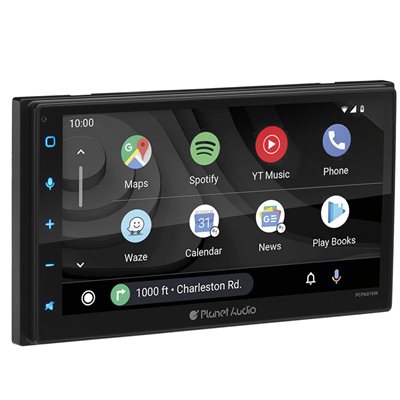 Planet Audio 6.75" Wireless Carplay  /  Android Auto Digital Media Receiver
