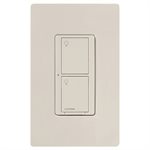 Lutron Caseta 5A 2-Button RF Switch (light almond)