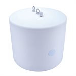 Beale Street White Pendant / Wall Mount Enclosure for 8" Sonic