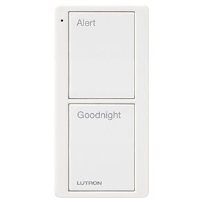 Lutron Pico 2-Button Bedside Scene Keypad (white)