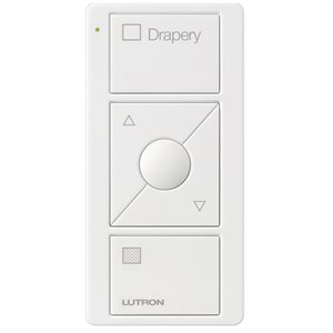 Lutron Pico Wireless 3-Button On / Off w /  Raise / Lower LED w /  Drapery text (White)