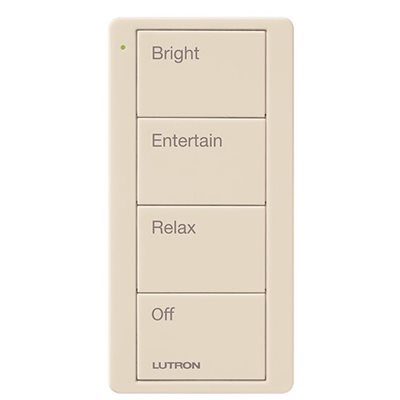Lutron Pico 4-Button Any Room Scene Keypad (light almond)