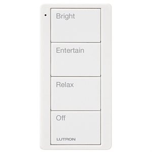 Lutron Pico 4-Button Any Room Scene Keypad (white)