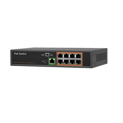 ZUUM 10 / 100Mbps 8 Port and 1 Uplink POE Switch