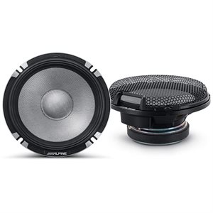 Alpine R Series Hi-Res 6.5" 3-Way Speaker Set Pro Series