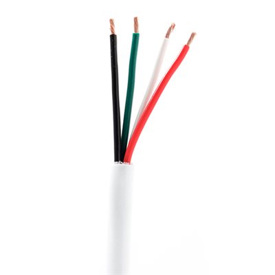 Ufrugtbar rolle Efterligning Red Atom 16 / 4 26-Strand Speaker Wire 500' Box (white)