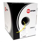 Red Atom Cat 5e 350MHz Wire 1,000' Box (yellow)
