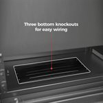 Red Atom 27U Enclosed Locking Rack with Active Cooling