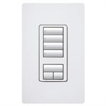 Lutron Radio RA2 CL Hybrid Keypad Wall Mount, 4 Scene (white)