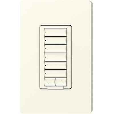 Lutron 6-Button with raise / lower (biscuit)