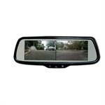 Audiovox Full View Replacement Rear View Mirror w / 7.3" wide screen monitor. R / L side camera inputs