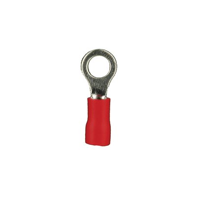 Install Bay 22-18 ga #10 Vinyl Ring Terminal (red, 100 pk)