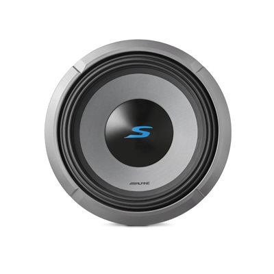 Alpine 1800W Peak (600W RMS) 12" Type-S Series Dual 4 Ohm Subwoofer