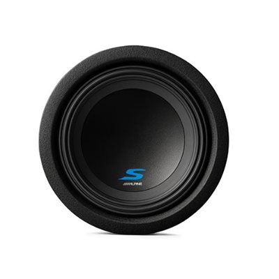 Alpine 900W Max (300W RMS) 8" S-Series Dual 4 Ohm Car Subwoofer