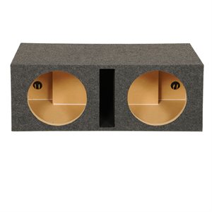 SPL Boxes 12" Shared Vented Dual Enclosure