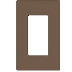 Lutron 1-Gang Satin Wall Plate (espresso)