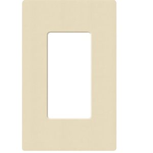 Lutron 1-Gang Satin Wall Plate (sand)