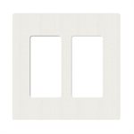 Lutron SATIN WALLPLATE 2GANG