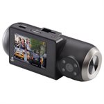 Cobra Dual-View Smart Dash Cam with Built-In Cabin View