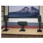 Sanus Steel Series 18" Center Channel Speaker Stand (black)