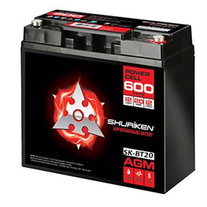 Shuriken 600W 20 Amp Hours Compact 12V Battery