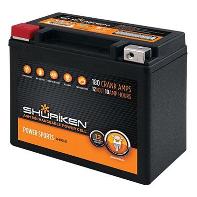 Shuriken 180 Crank Amps 10 Amp Hours AGM Battery