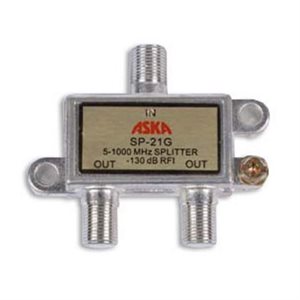 ASKA 2-Way 1GHz CATV Splitter