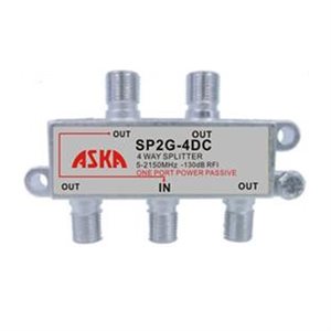 ASKA 4-Way 1-Port Power Passive Splitter 5-2150MHz