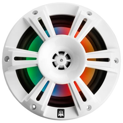 Triton Audio 6.5" 2Way Coaxial Marine Speaker (white grille)