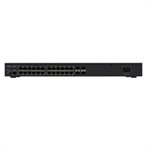 Luxul 24 Port Gb POE+ L2 L3 Managed Switch with 4 SFP+, US Power Cord