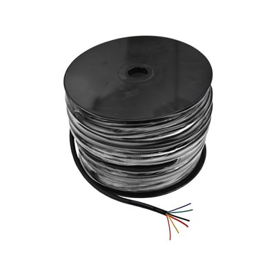 6 Conductor Wire - 2 Speaker And 4 RGB Wires - 250ft Spool