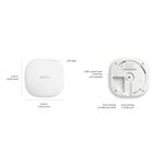 eero PoE 6 Dual-band Wi-Fi 6 Access Point (Individual)