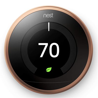 Nest Learning Thermostat 3rd Generation (Copper)