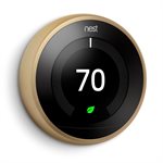 Nest Learning Thermostat 3rd Generation (Brass)