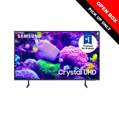 Samsung 43" 4K LED HDR 60Hz (open box pick-up)