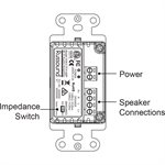 Russound Wall-Mounted Amplified Touchpad with Alexa Built-In