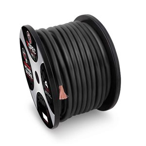 T-Spec v8GT Series 8 ga OFC Power Wire 250' Spool (black)