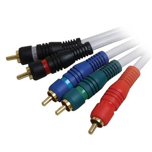 Quest 6' Component 5 RCA Plug Cable