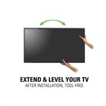 Sanus Full-Motion+ Mount For 46" - 90" flat-panel TVs up 150