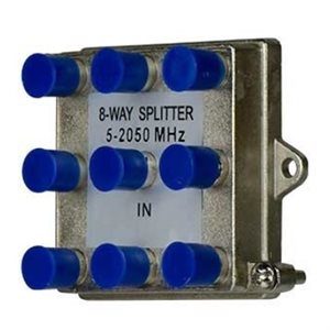 On-Q 2GHz 8 Way Vertical Coax Splitter