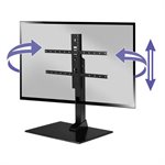 Sanus Universal Swivel TV Stand for 40"-86" (black)