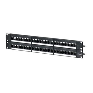 On-Q 48-Port Keystone Rack Mount Patch Panel