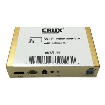 Crux Wi-Fi Connectivity Integration for Aftermarket Radio